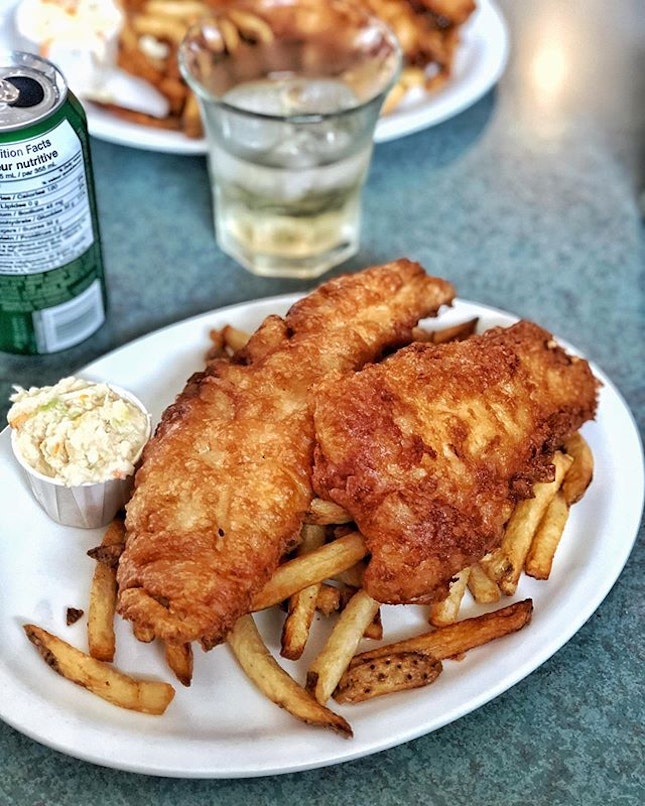 [Nova Scotia] This quaint family diner served up some wonderful fish and chips, which was much welcomed on our 10 hour drive across 3 islands.