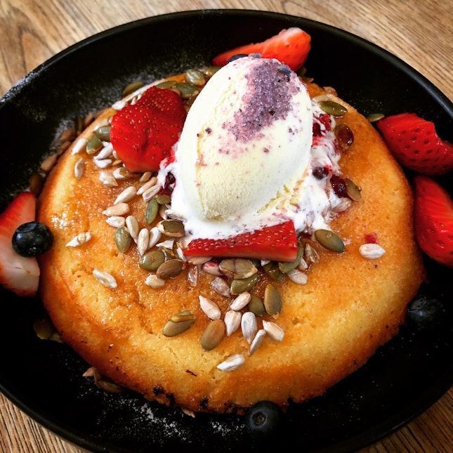 Get The Berry Ricotta Pancakes