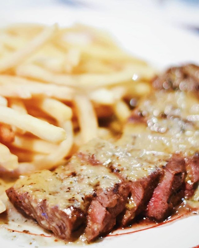 L’Entrecôte The Steak & Fries Bistro's crown jewel.