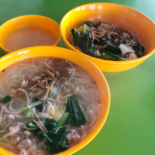 Dry dumplings you mian 🥟 & Soup you mian