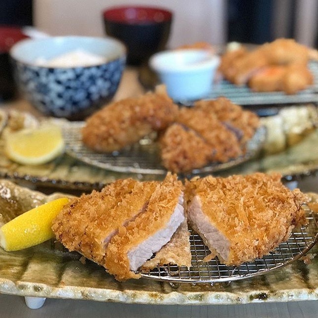 One of the most affordable tonkatsu set in Singapore!