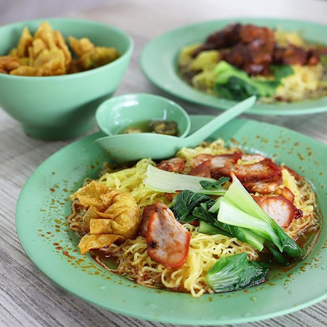 Back for our favourite Wanton Mee stall in north-east!