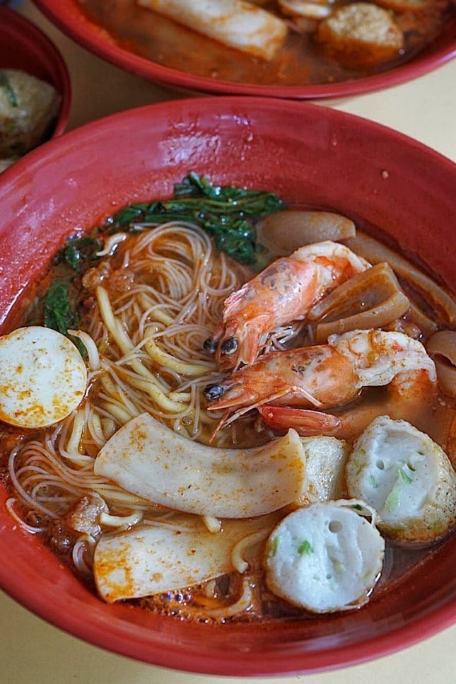 One more week to try @prawnvillage, Penang style prawn noodle before it’s cease.