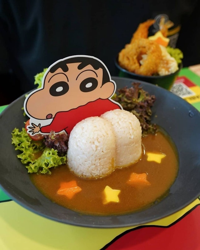 Start from today, diners can enjoy Crayon Shinchan x Kumoya pop-up dishes that specially created by ShirleyWong @littlemissbento 
together with Kumoya kitchen crew. 