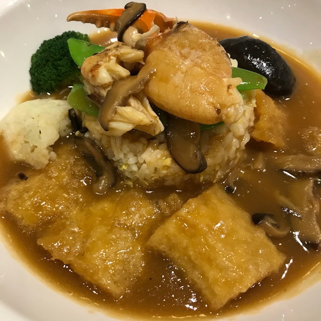 Rice With Fish Maw & Crab Claw