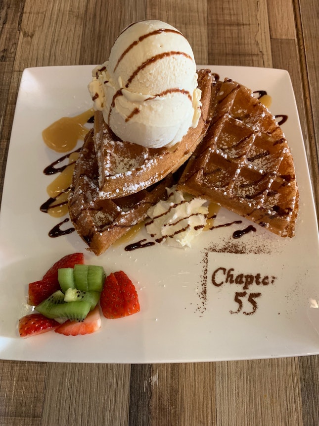 One Of The Better Gelato Waffles