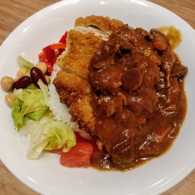 Chicken Curry Rice w/ Chicken Cutlet 