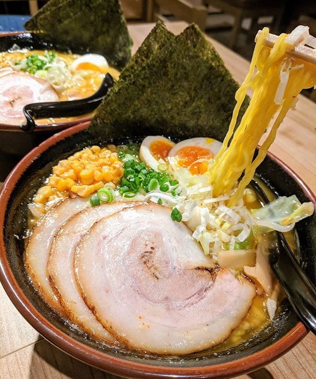 Miso ramen with all toppings!