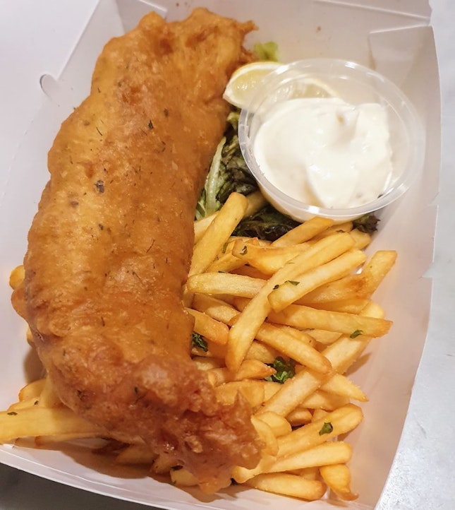 Fish & chips ($9) 🐟 7/10
