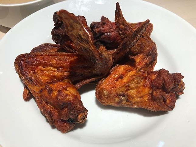 Chicken wings, but they’re just wings.