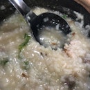 Yellow Eel Porridge ($6) and Prawn and Pork ($5)