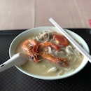 Seafood Thick Beehoon Soup