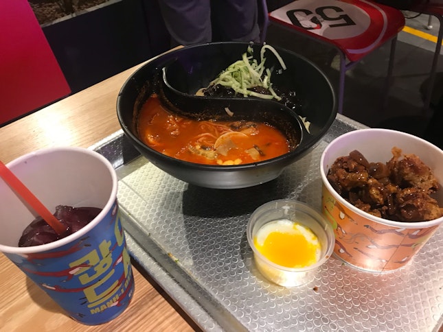 KFC And Jajjang Myeon And Jjamppong