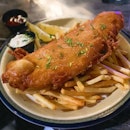 Huge ass fish and chips!