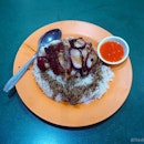 Char Siew Rice + Duck Meat ($4)