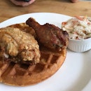 Fried Chicken And Waffles ($23)