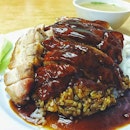 Roasted Duck with Roasted Pork Belly for S$5.20.