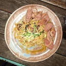 Spicy Smoked Duck Provencal, or aglio olio lol but it has such strong flavour from their sun dried tomato which I love so much.