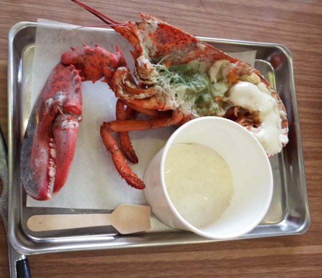 Half Live Lobster $18