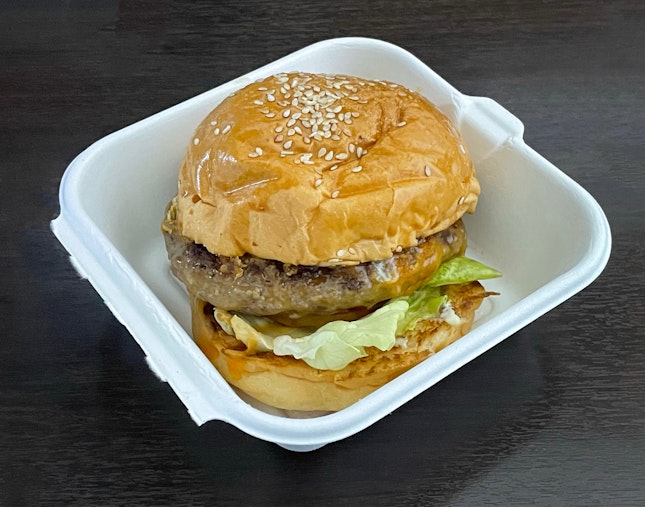 [NEW] Rendang Beef Burger ($12.90)