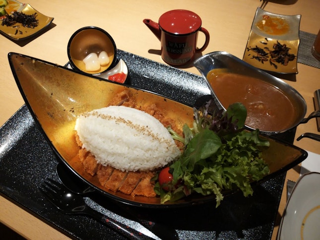 Chicken Katsu Curry Set ($18.80++)