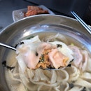 Kimchi And Veggie Mandu Soup