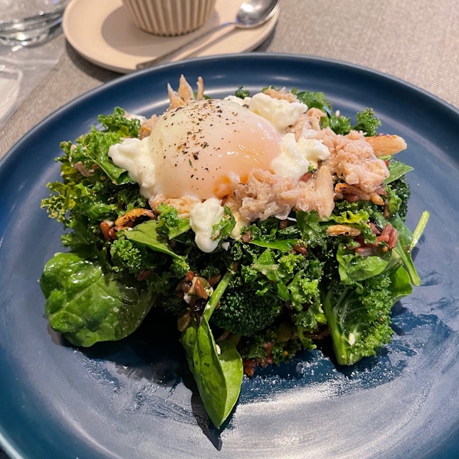 Greens Superfood Platter + Crab Meat