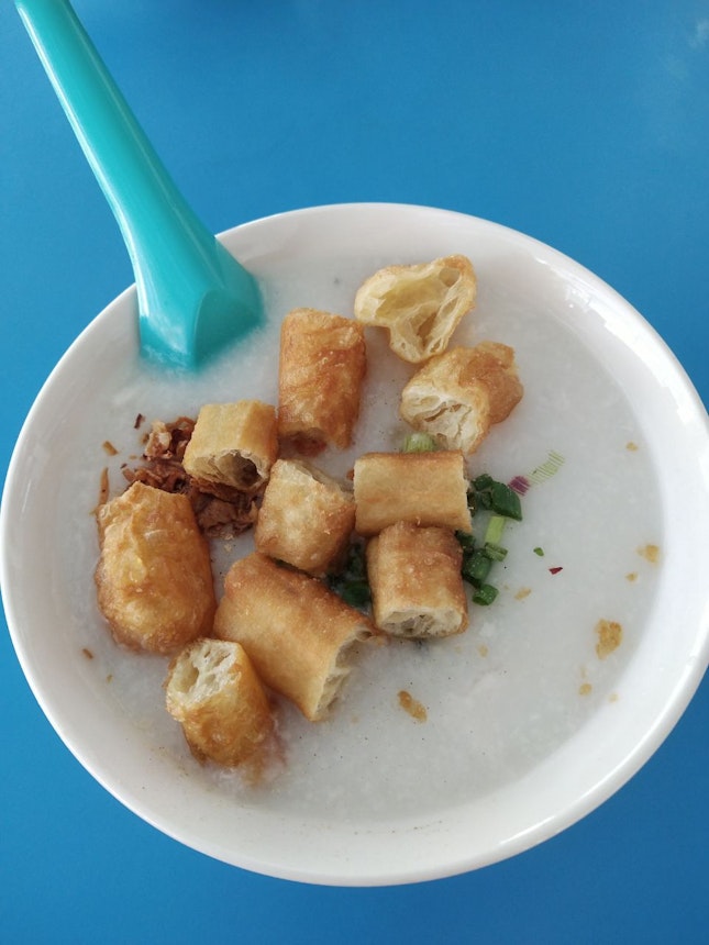 Fish Congee ($3.50)