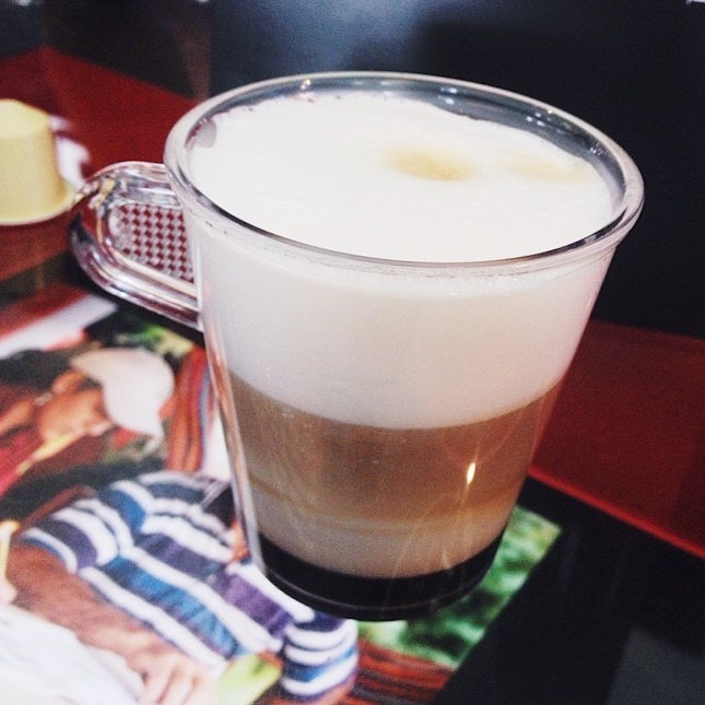 A Nice Cup of Nespresso Cappuccino @ the Nespresso Maison..