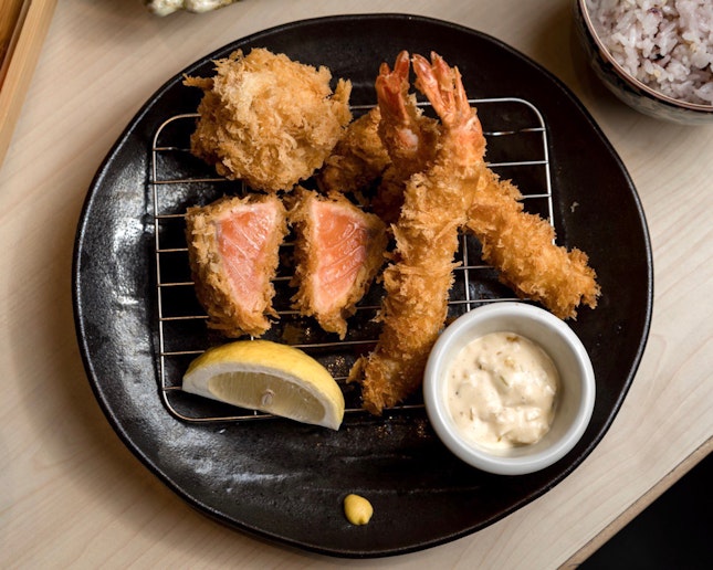 Assorted Seafood Katsu Set [~$20.90]