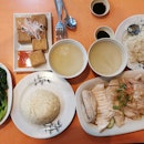 Chicken Rice with all the Fixings