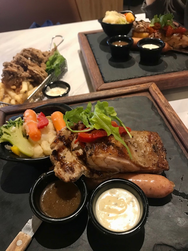 1-for-1 Mixed Grill - Juicy Chicken & Pork Chops