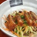 【Sichuan Crispy Chicken Noodle】Choice of Spicy or Non-Spicy.