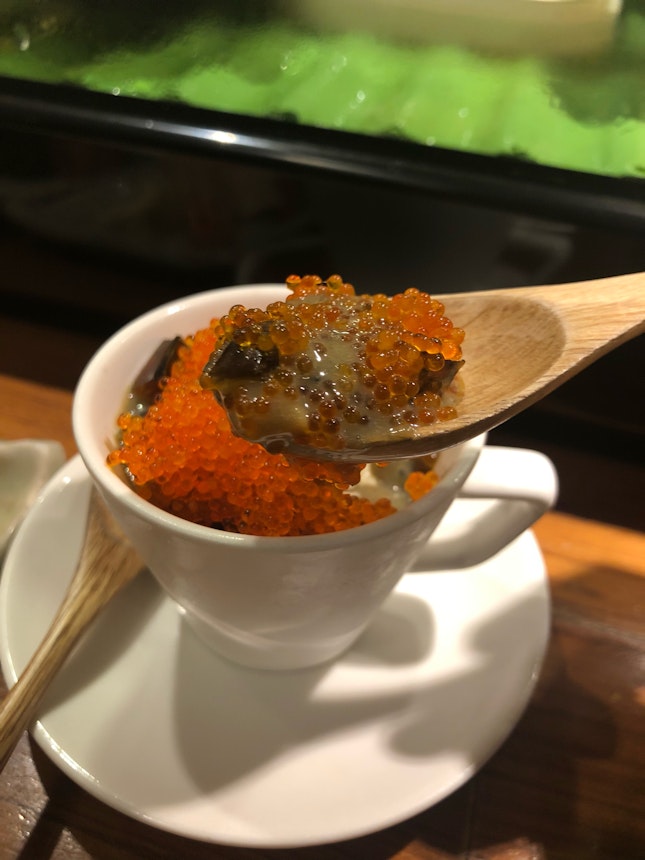 Special Menu - Century Egg, Fish Roe Chirashi