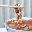 tomato beef noodles (HKD $28) @ star cafe