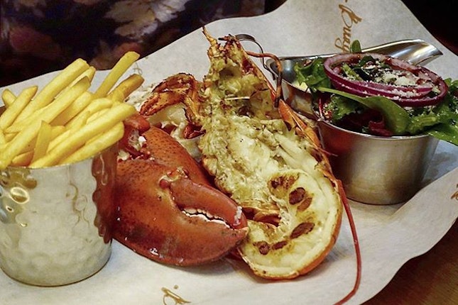 700g canadian lobster (£26) @ burger & lobster, london