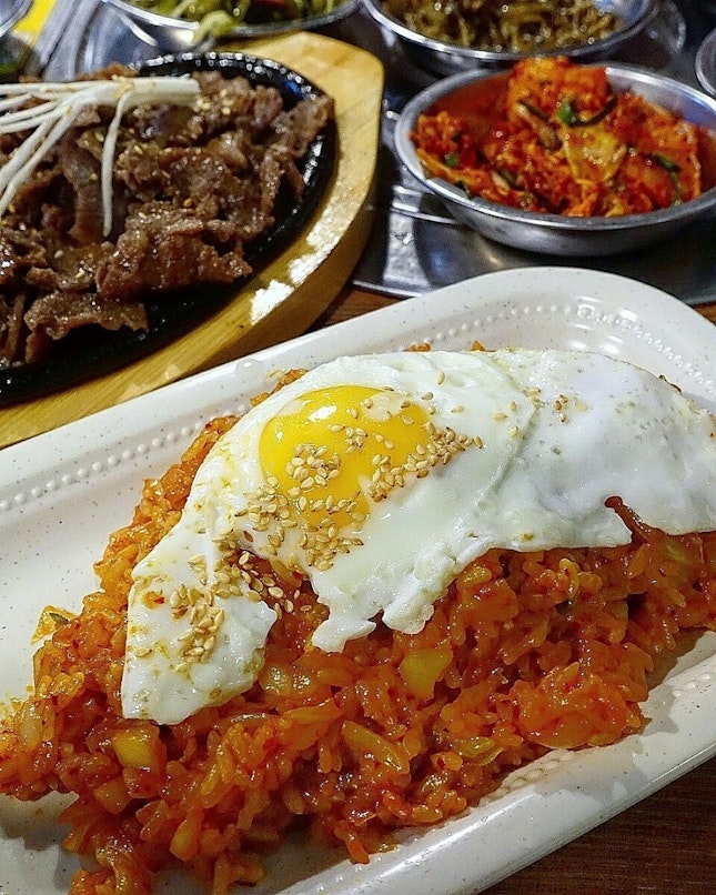 kimchi fried rice @ hoho korean restaurant