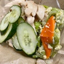 Chicken Rice + Chicken + Vegetable | $7.00