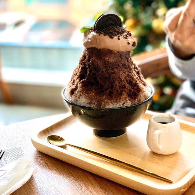 Chocolate Oreo Kakigori.