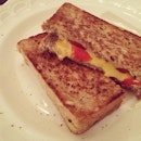 Grilled Tomato and cheese!