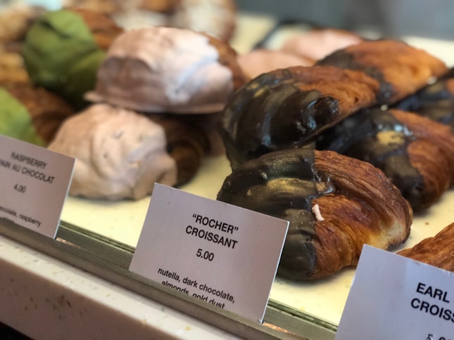 Croissant — Matcha And Rocher
