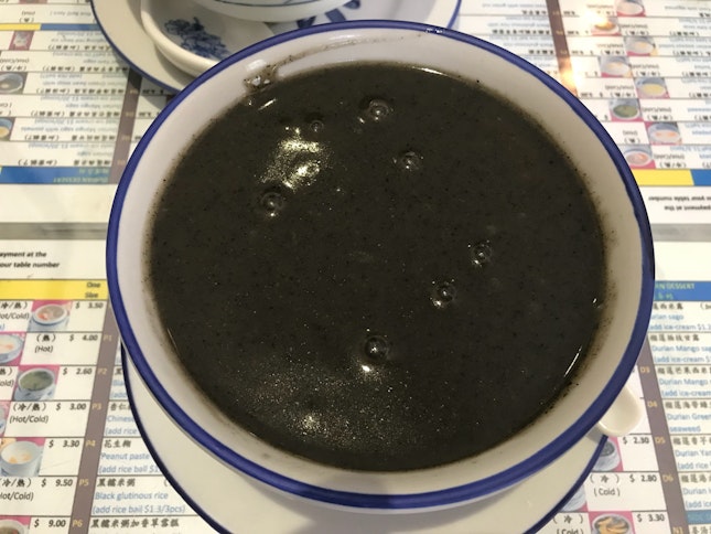 Black sesame Dessert