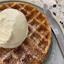 1-1 ice cream single scoop waffle