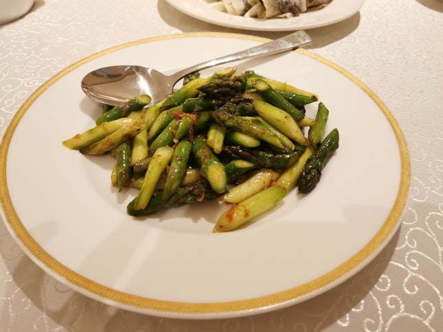 Asparagus With XO Sauce - $24