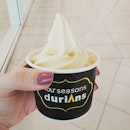 Mao Shan Wang Durian Ice Cream from Four Season's - S$3.50.