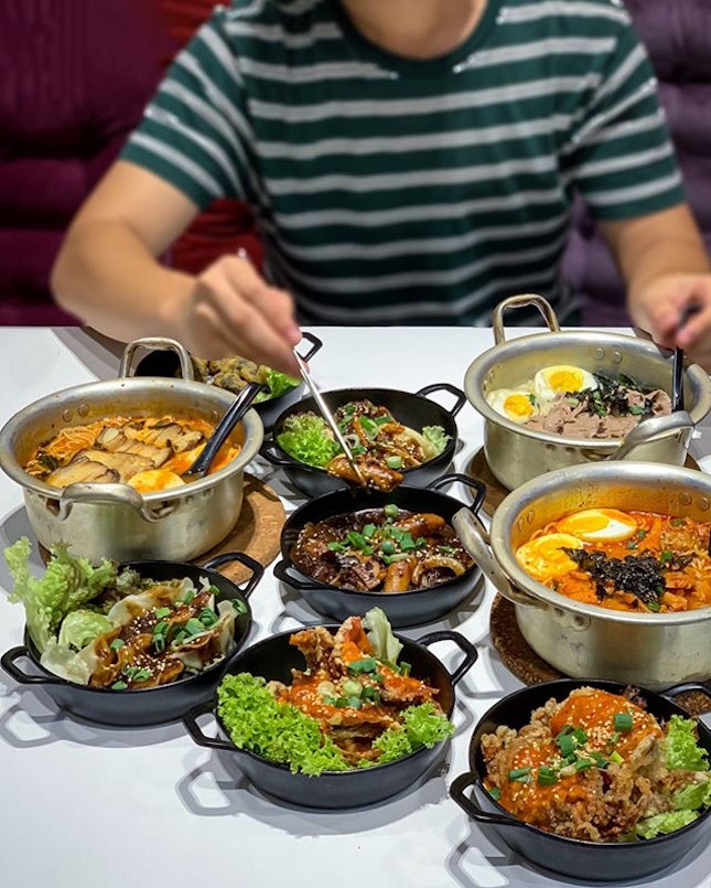 Seoul Yummy, well-loved for their signature army stews, currently has a slew of heart-warming new noodle dishes made with So-Myon (long thin noodles), it is delicate and chewy, symbolizes longevity.
