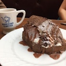 chocolate “book” chiffon cake