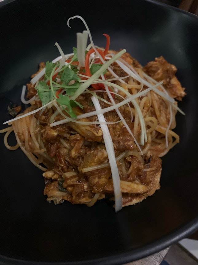 Halia’s Singapore-style Chilli Crab Spaghettini