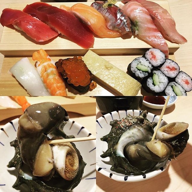 #sushi #numazuuogashizushi #100am #itadakimasu #parco #burpple #foodporn Tsk tsk literally food porn, isn't it?