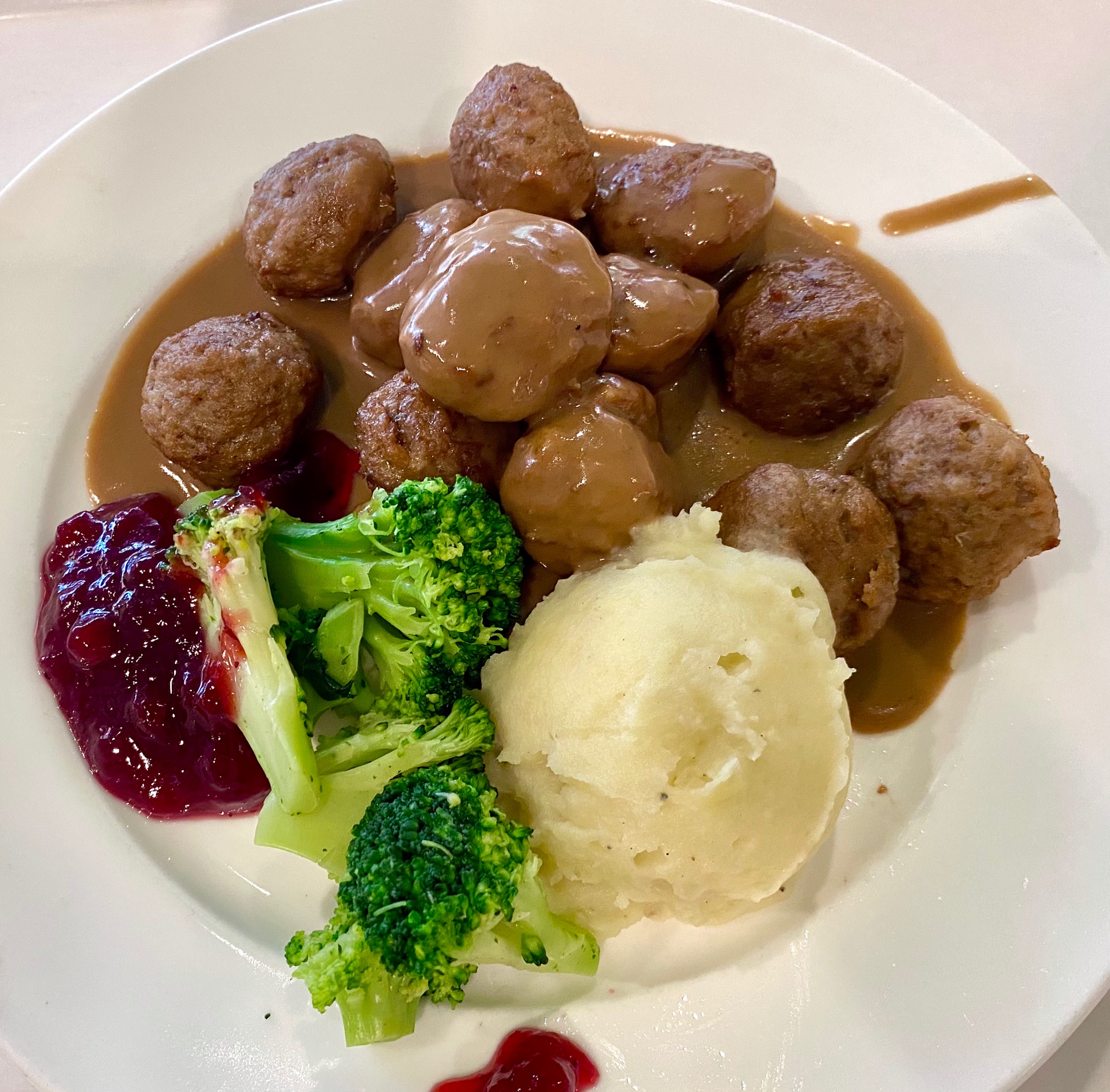 Swedish Meatballs At Ikea Restaurant Alexandra Burpple